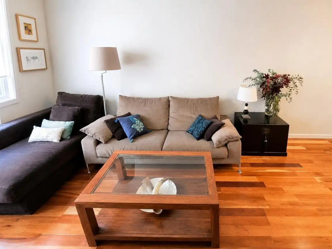 Wohnzimmer von Wohnung zur Miete in Alicante / Alacant mit Parkett und Möbliert
