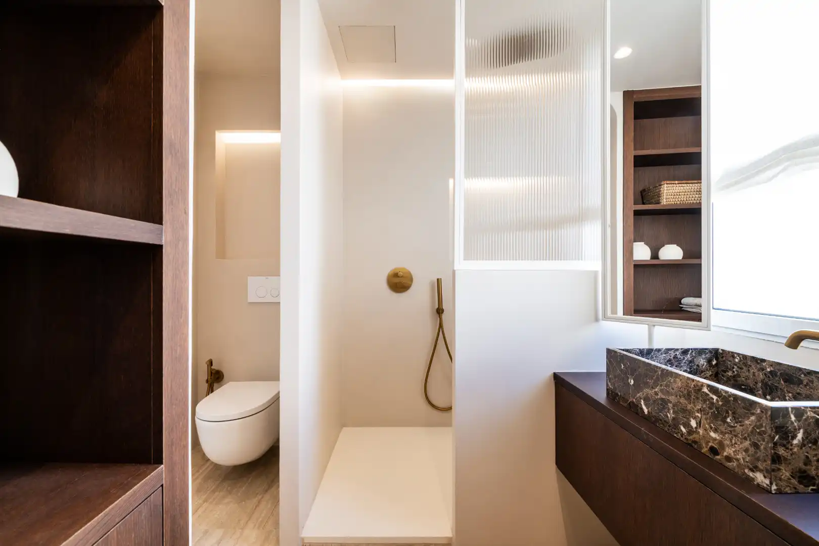 Baño de Ático en venta en Madrid con Aire acondicionado, Calefacción y Terraza