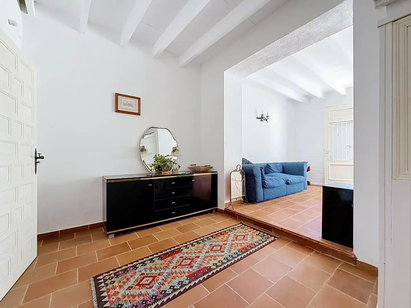 Sala de estar de Finca rústica en venta en Castalla, Alicante