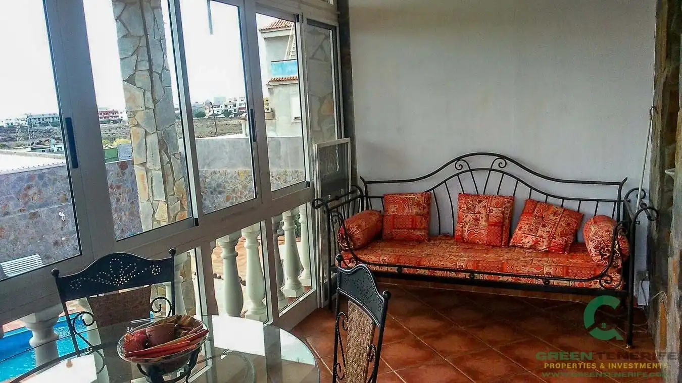 Terraza de Casa o chalet en venta en Arona con Piscina