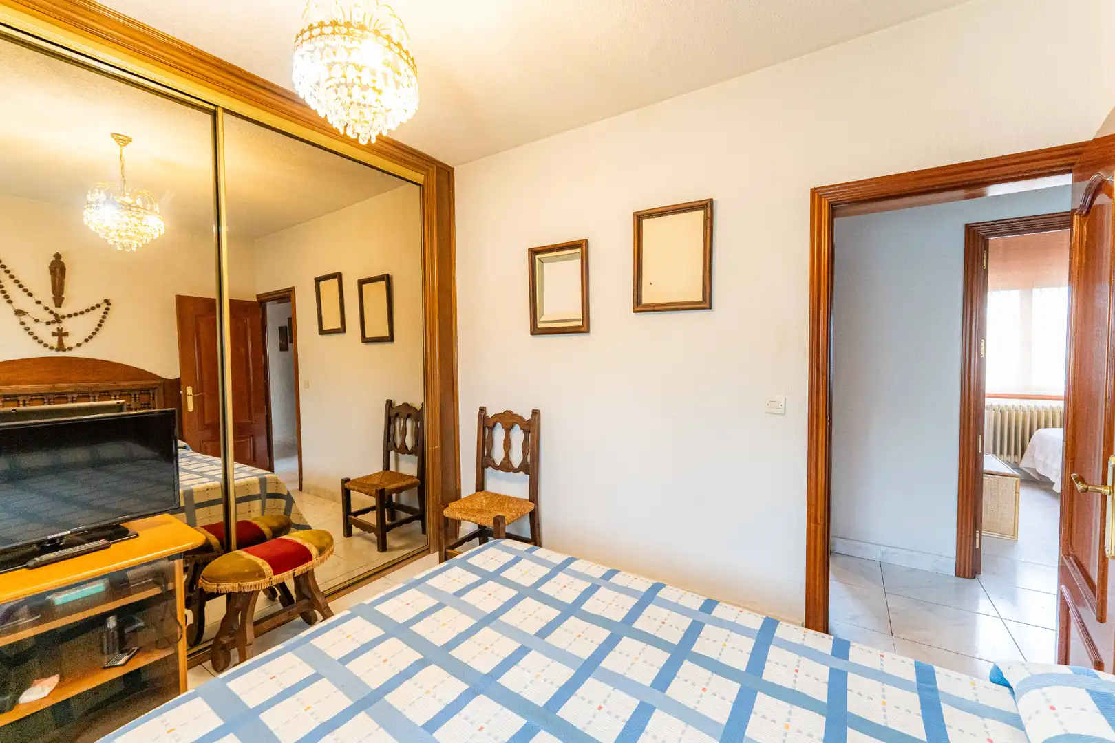 Habitación de Casa o chalet en venta en El Álamo con Aire acondicionado, Jardín privado y Terraza