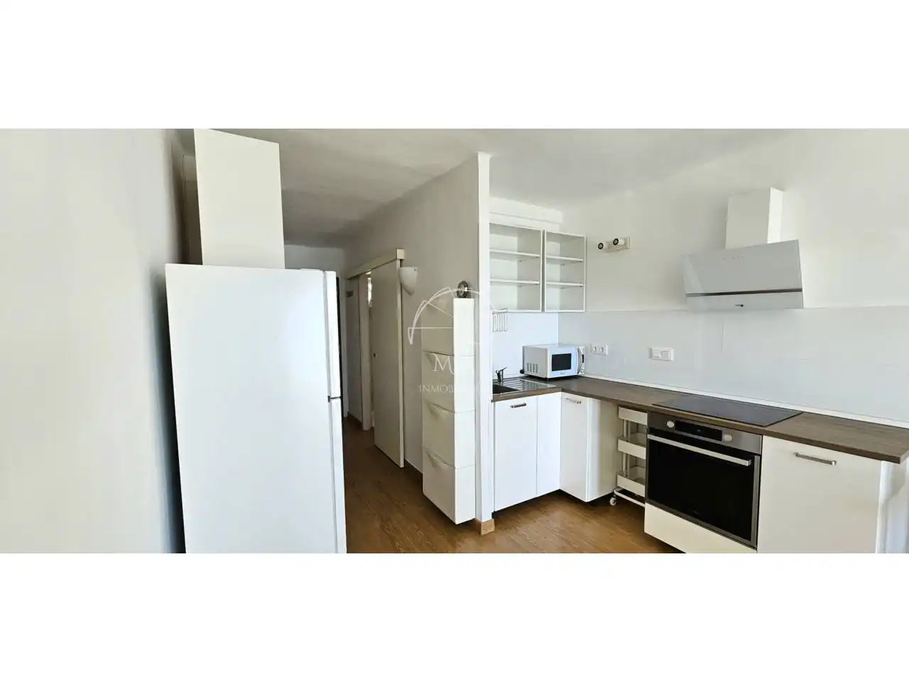 Cocina de Estudio de alquiler en Calvià con Aire acondicionado, Terraza y Amueblado
