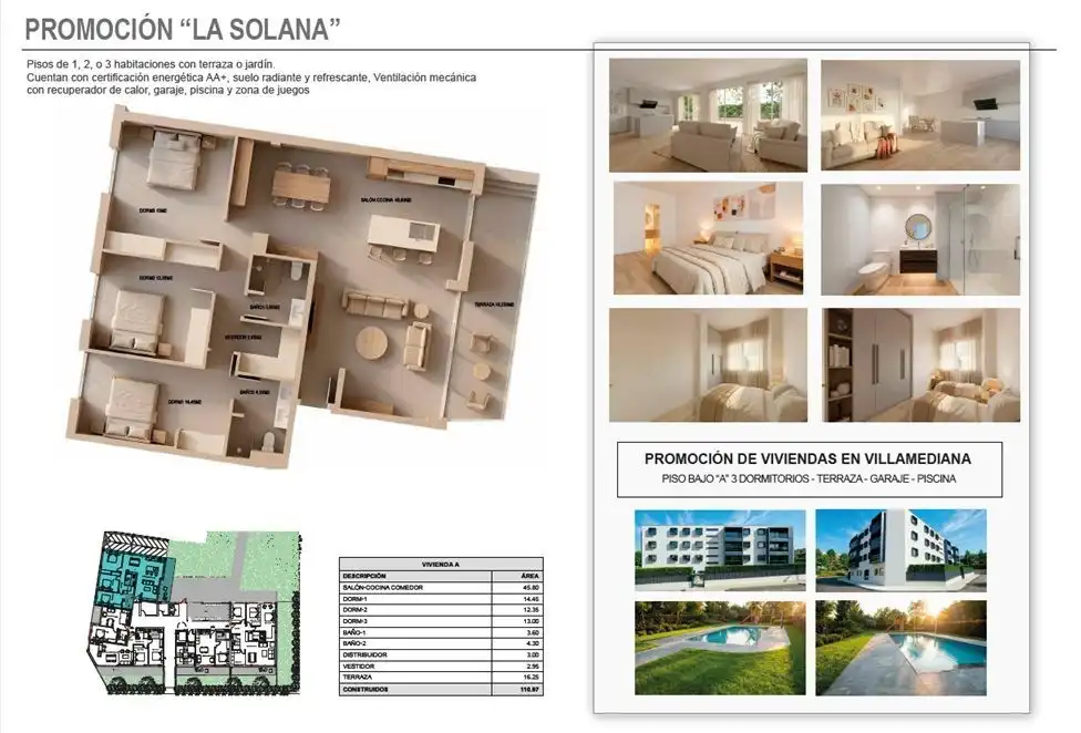 Piso con jardín en venta en Villamediana de Iregua, imagen 14