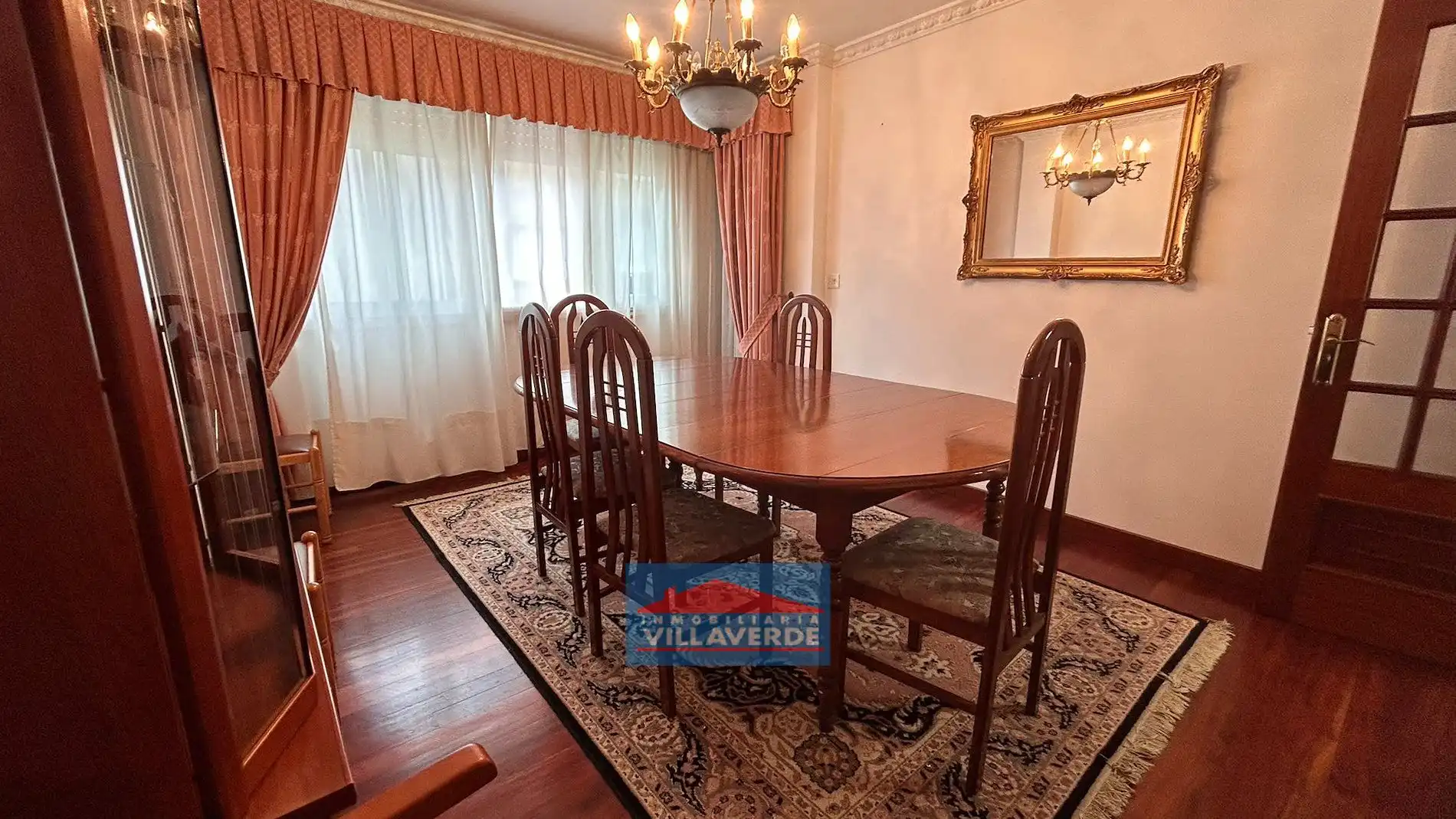 Dining room of Flat for sale in Cangas   with Heating, Parquet flooring and Storage room