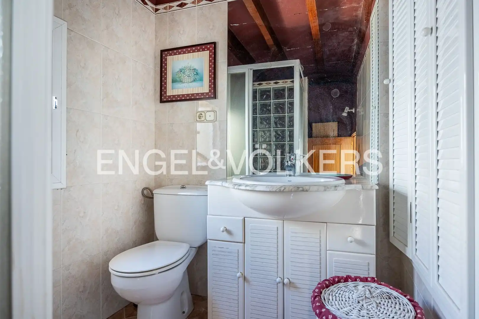 Baño de Dúplex en venta en Sevilla con Aire acondicionado, Calefacción y Amueblado