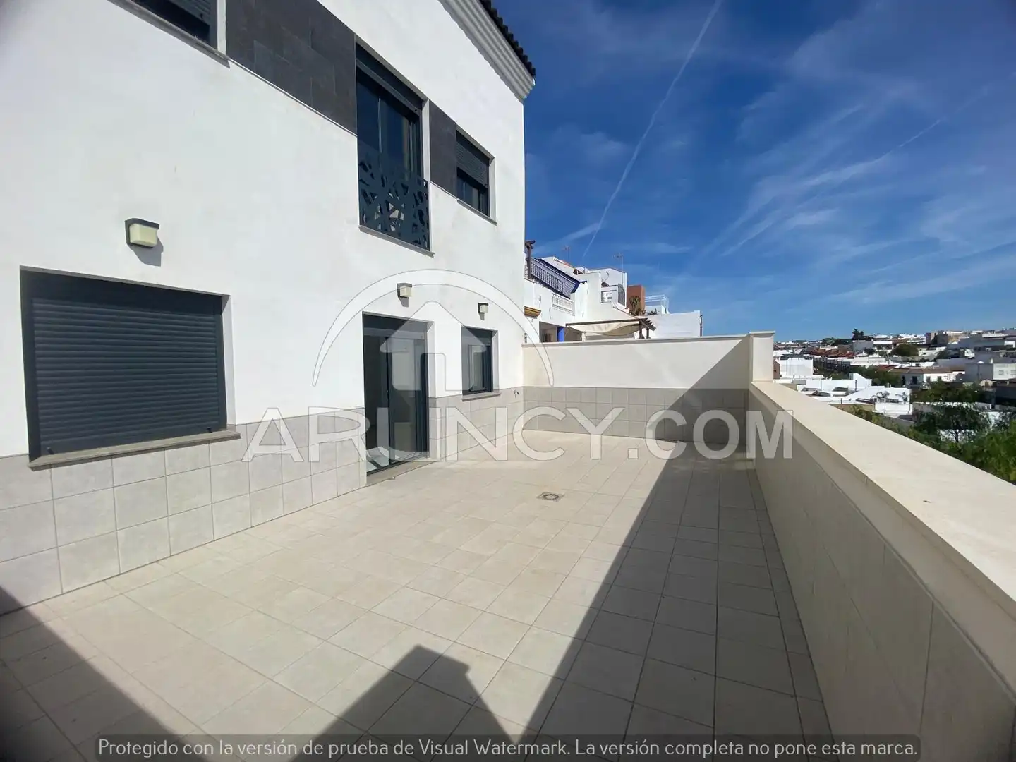 Terrace of Flat for rent in Centro