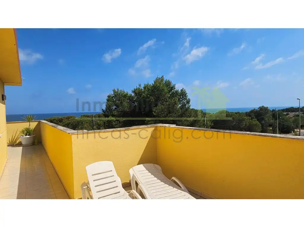 Terraza de Ático en venta en Peñíscola / Peníscola con Aire acondicionado y Terraza
