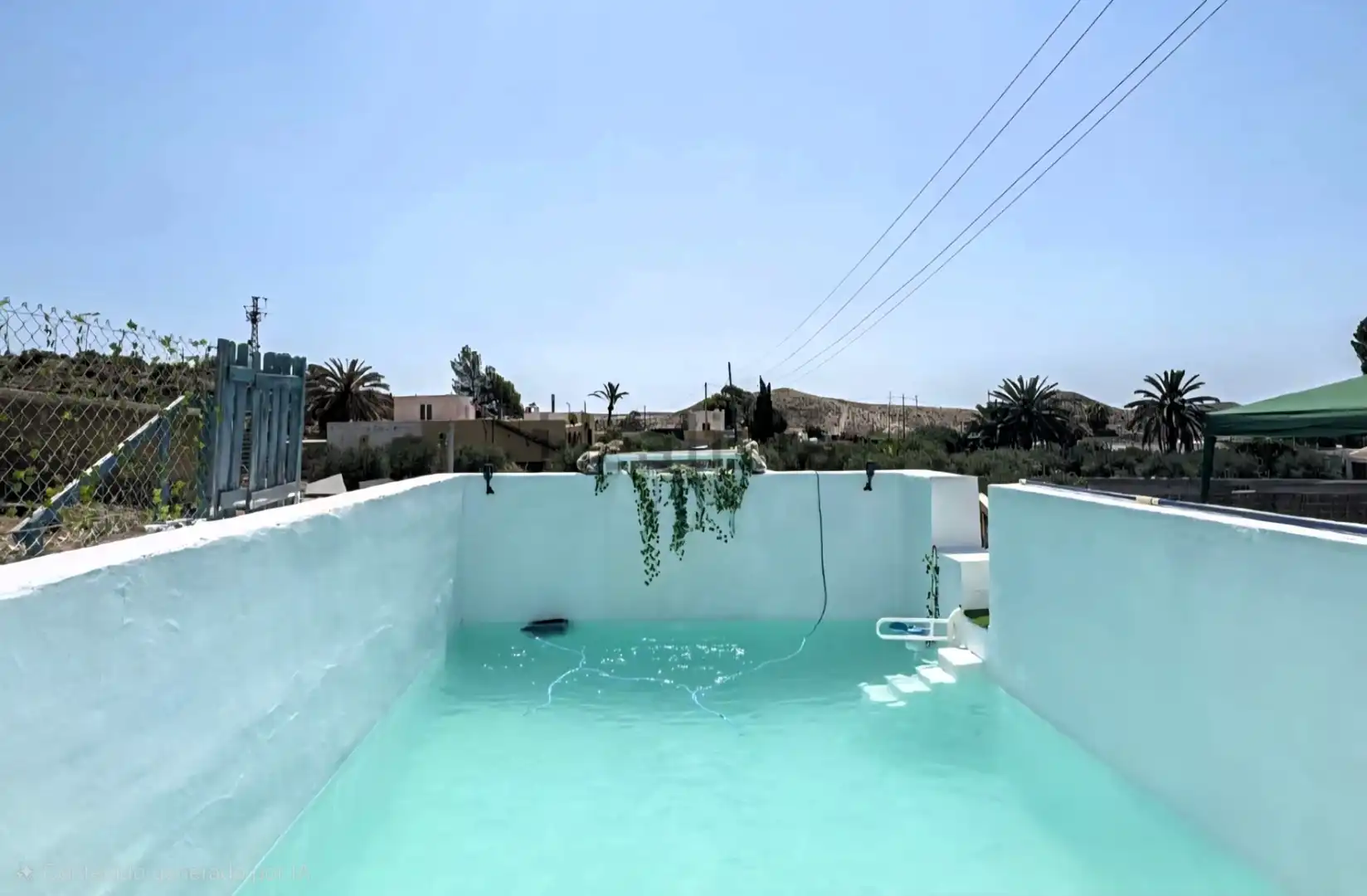 Piscina de Casa o xalet en venda en Pechina amb Aire condicionat, Jardí privat i Terrassa