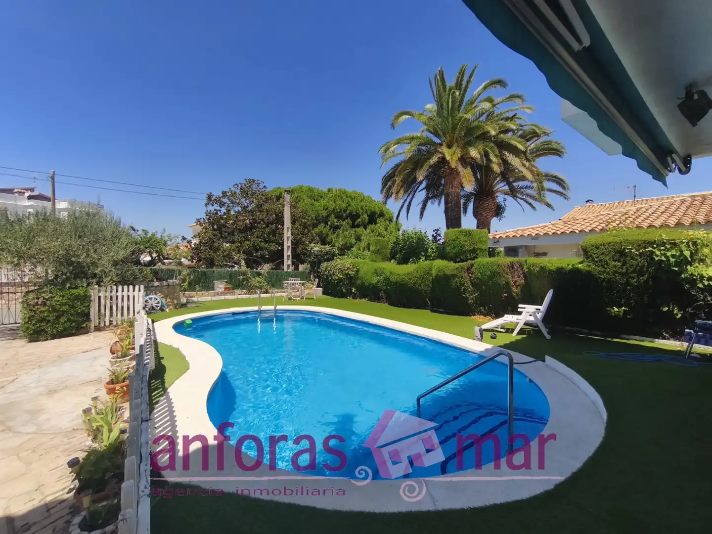 Jardí de Casa o xalet en venda en Torredembarra amb Jardí privat, Terrassa i Piscina