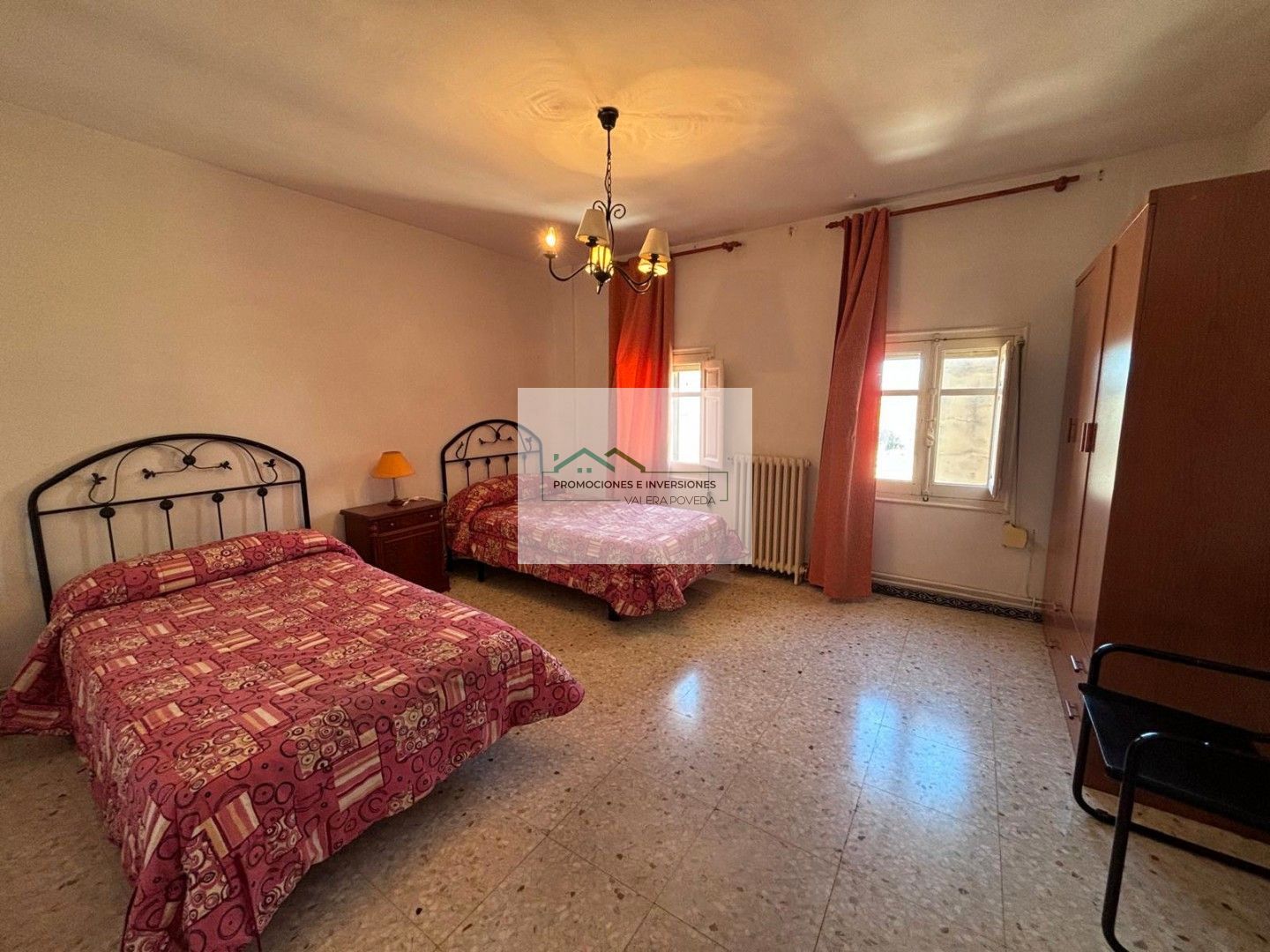 Schlafzimmer von Wohnung miete in Motilla del Palancar mit Heizung und Möbliert