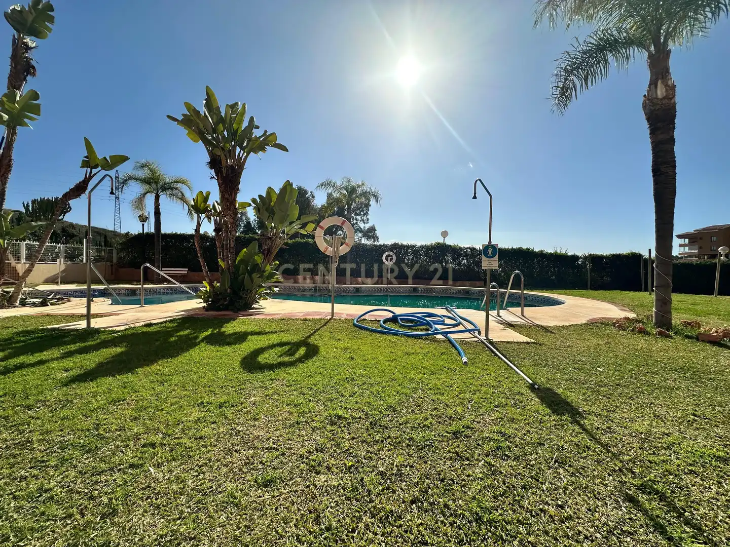 Swimming pool of Apartments for sale in Fuengirola  with Air Conditioner, Private garden and Storage room