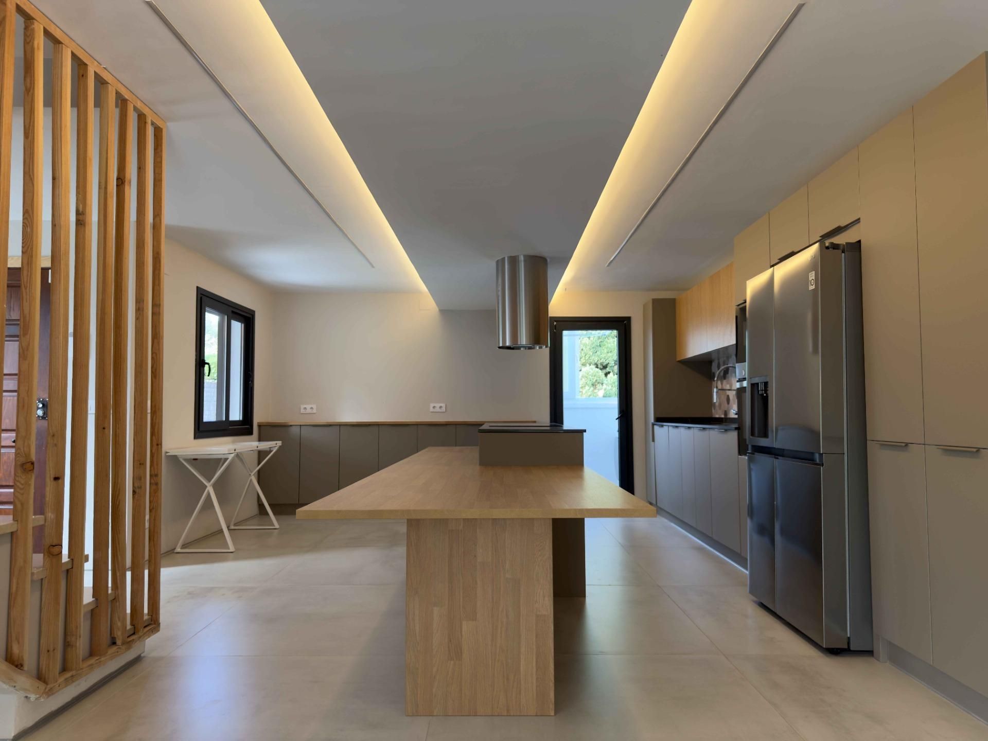 Kitchen of Single-family semi-detached for sale in Cunit  with Heating, Private garden and Terrace