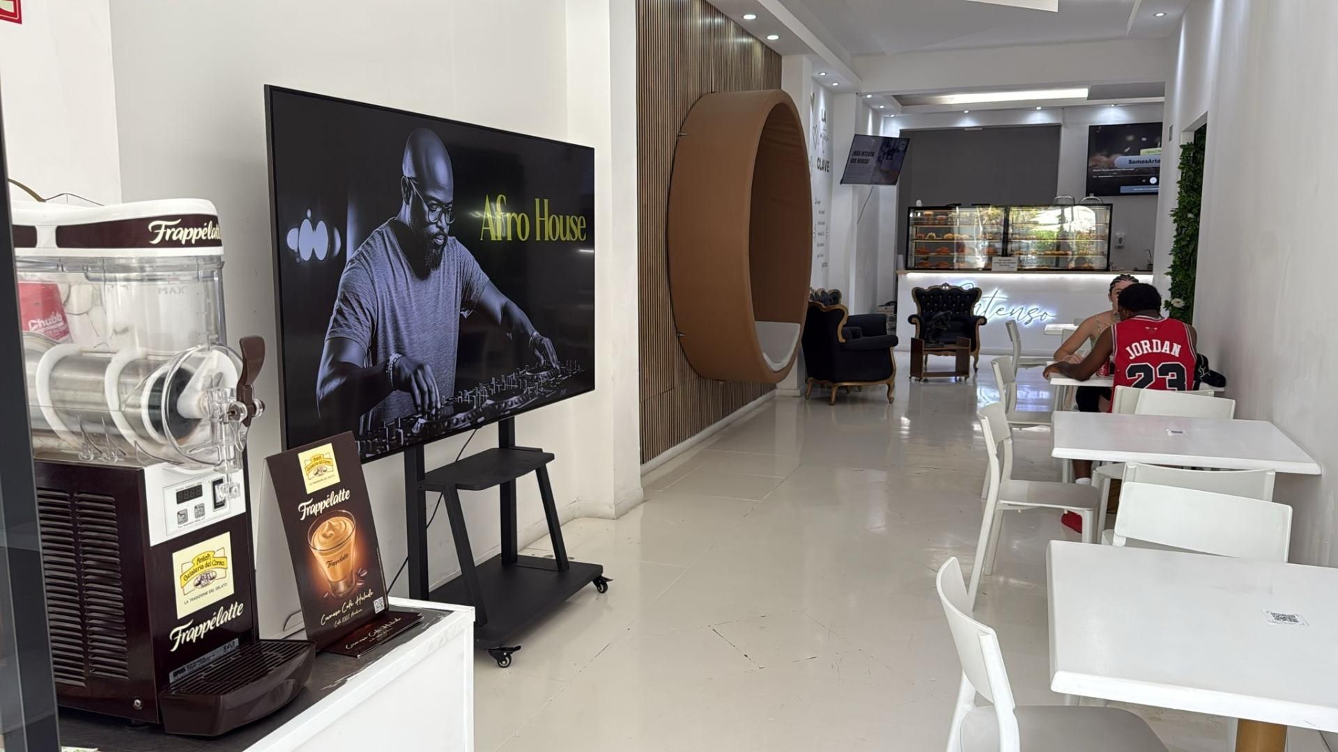 Sala d'estar de Local de lloguer en  Palma de Mallorca amb Terrassa