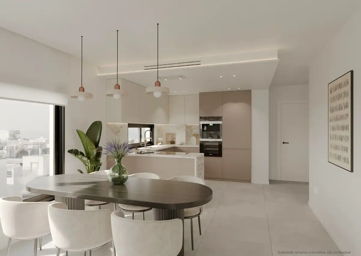 Kitchen of Apartments for sale in Santa Pola