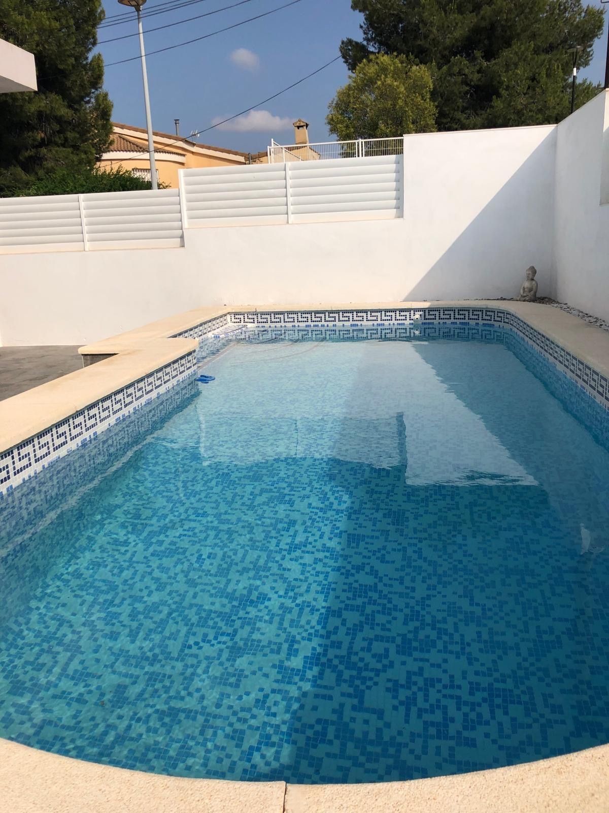 Swimming pool of Country house to rent in Llíria  with Air Conditioner, Heating and Private garden