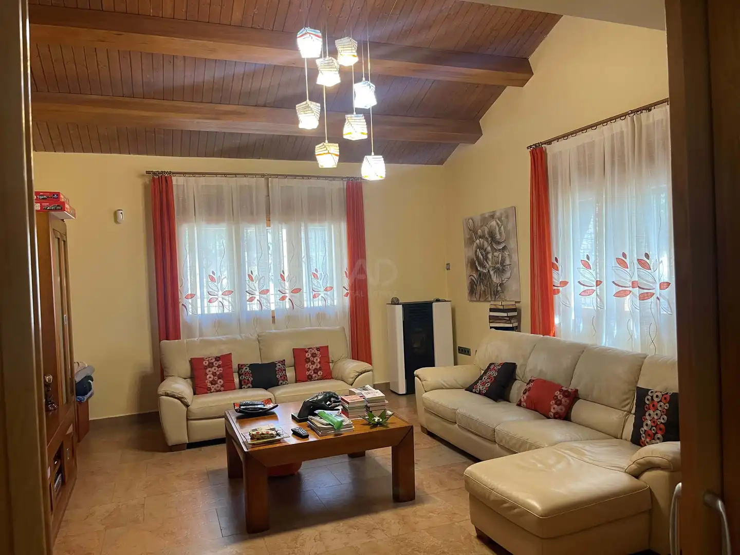 Sala de estar de Casa o chalet en venta en Valdemaqueda con Calefacción, Terraza y Piscina