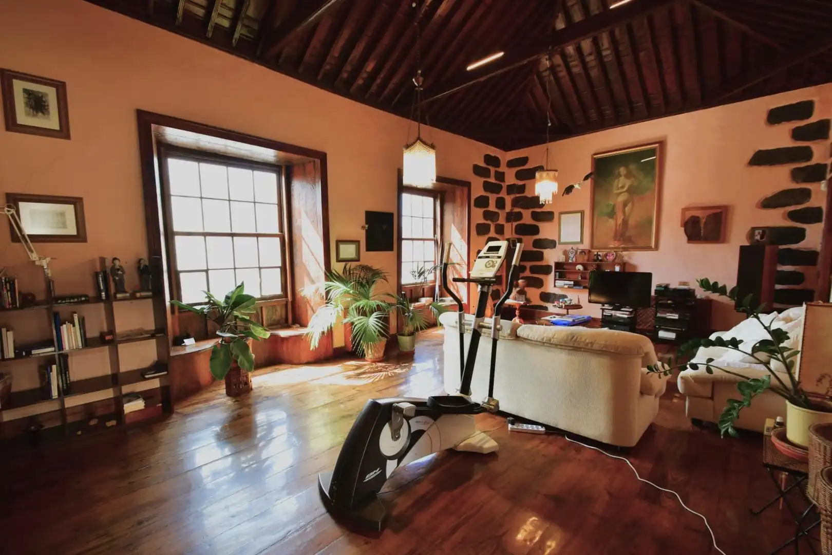 Sala de estar de Casa o chalet de alquiler en San Cristóbal de la Laguna con Jardín privado, Terraza y Trastero