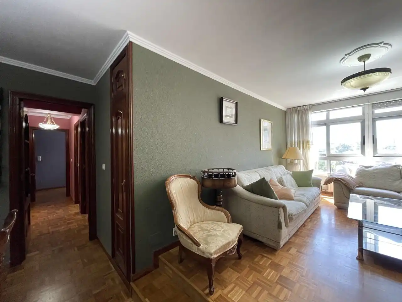 Sala de estar de Piso en venta en A Coruña Capital  con Calefacción y Trastero
