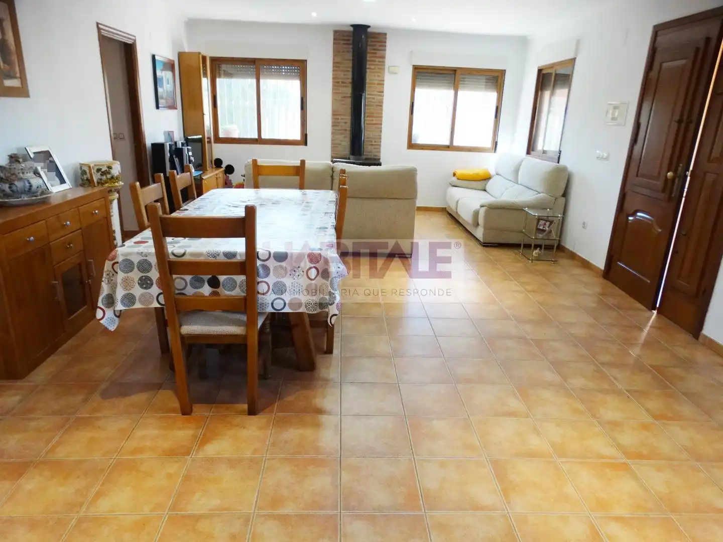 Sala d'estar de Casa o xalet en venda en Xàtiva amb Terrassa, Traster i Piscina