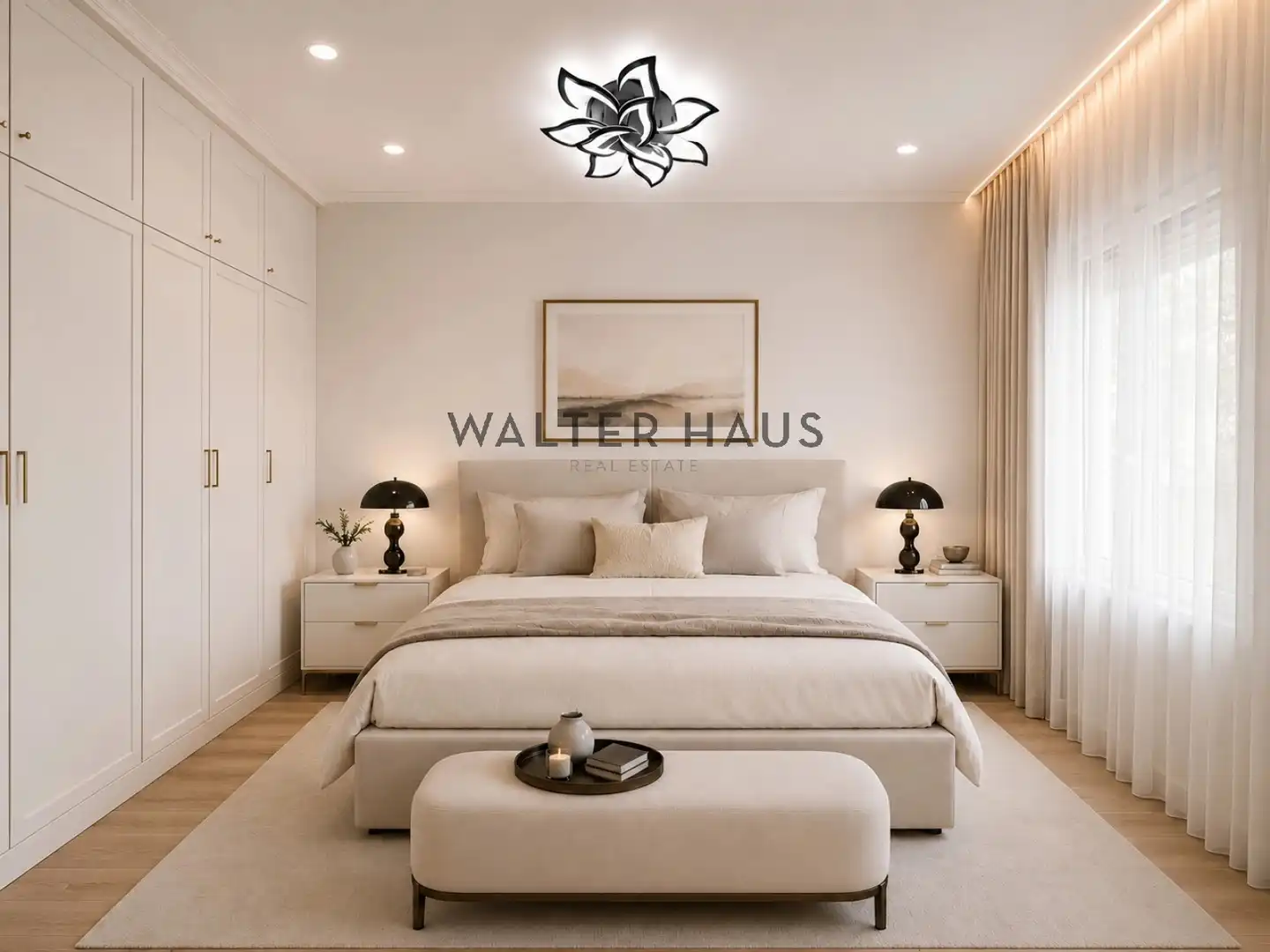 Bedroom of Flat for rent in Madrid  with Air Conditioner, Heating and Storage room