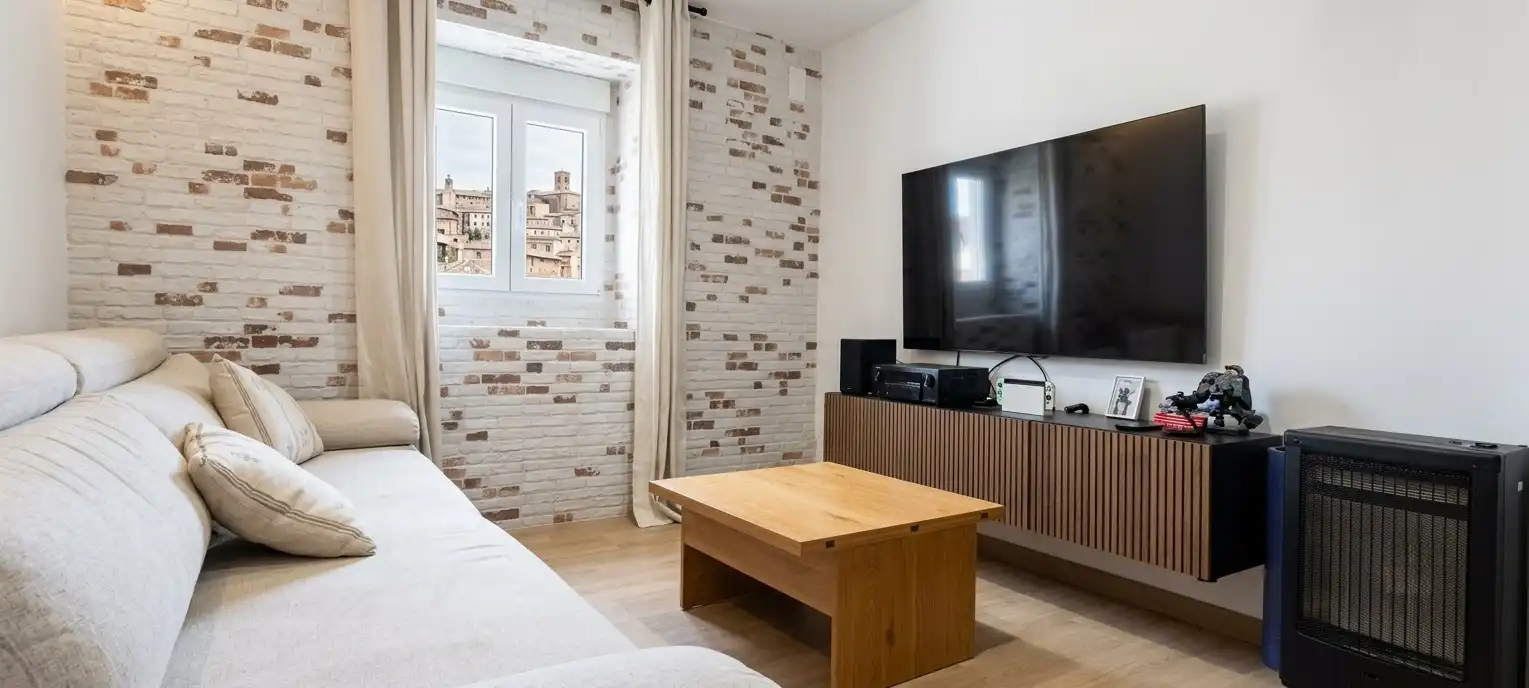 Sala de estar de Piso en venta en Alcoy / Alcoi con Amueblado
