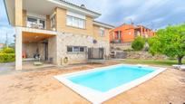 Swimming pool of House or chalet for sale in Girona Capital  with Air Conditioner, Terrace and Swimming Pool