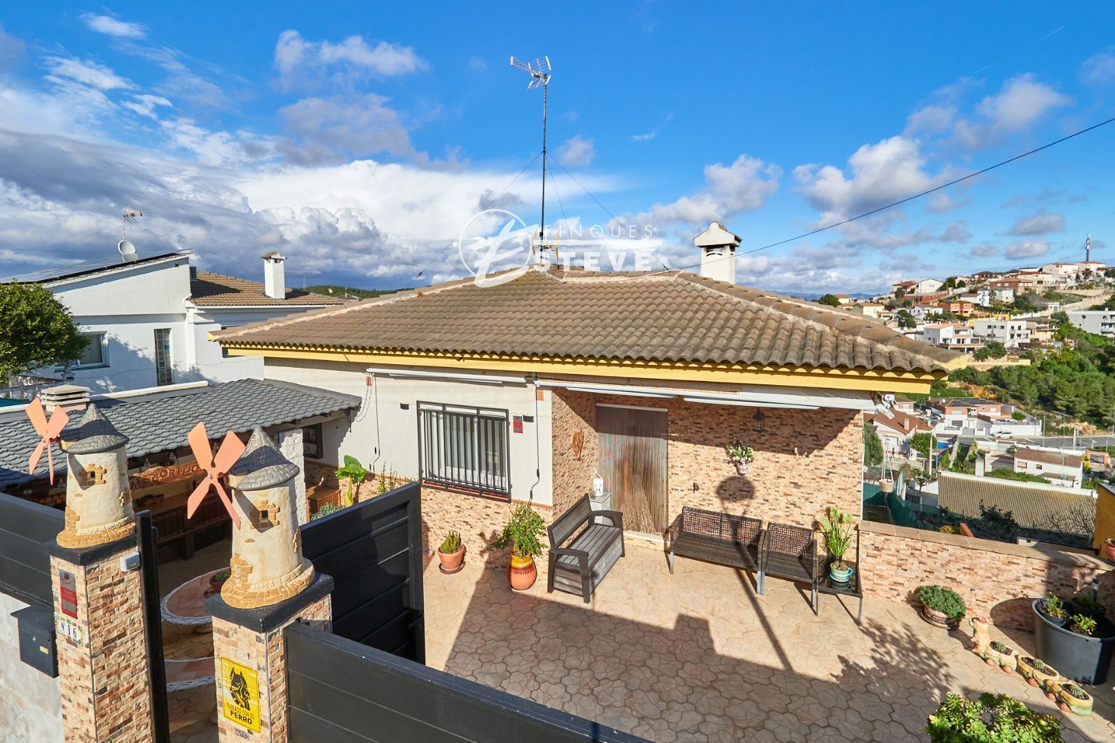 Vista exterior de Casa o chalet en venta en Calafell con Terraza