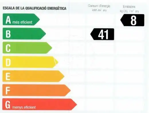 Garten von Einfamilien-Reihenhaus zum Verkauf in Barcelona mit Klimaanlage, Heizung und Privatgarten