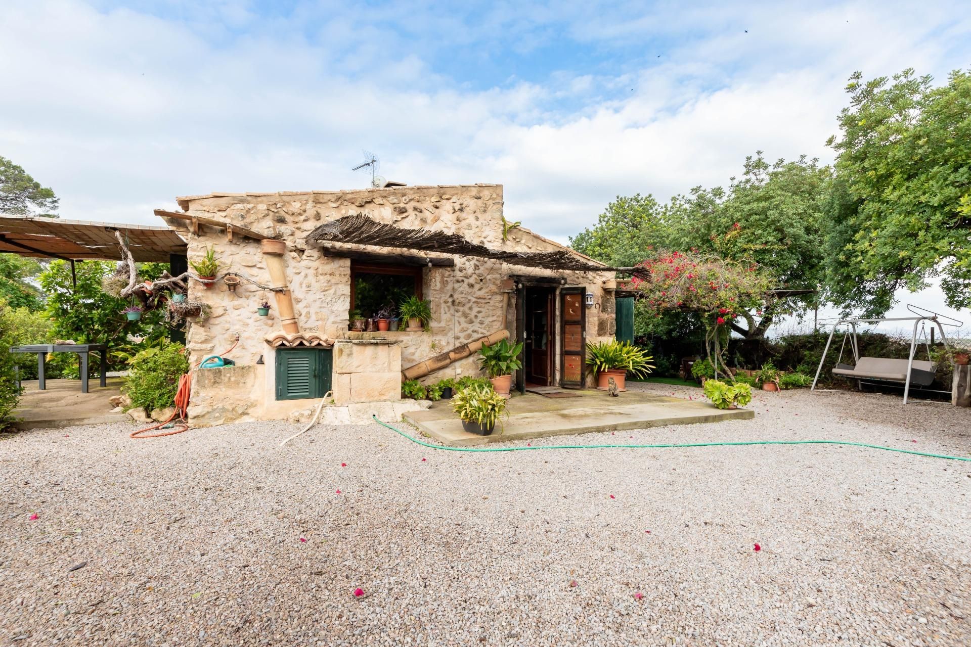 Exterior view of House or chalet for sale in Muro  with Swimming Pool and Alarm