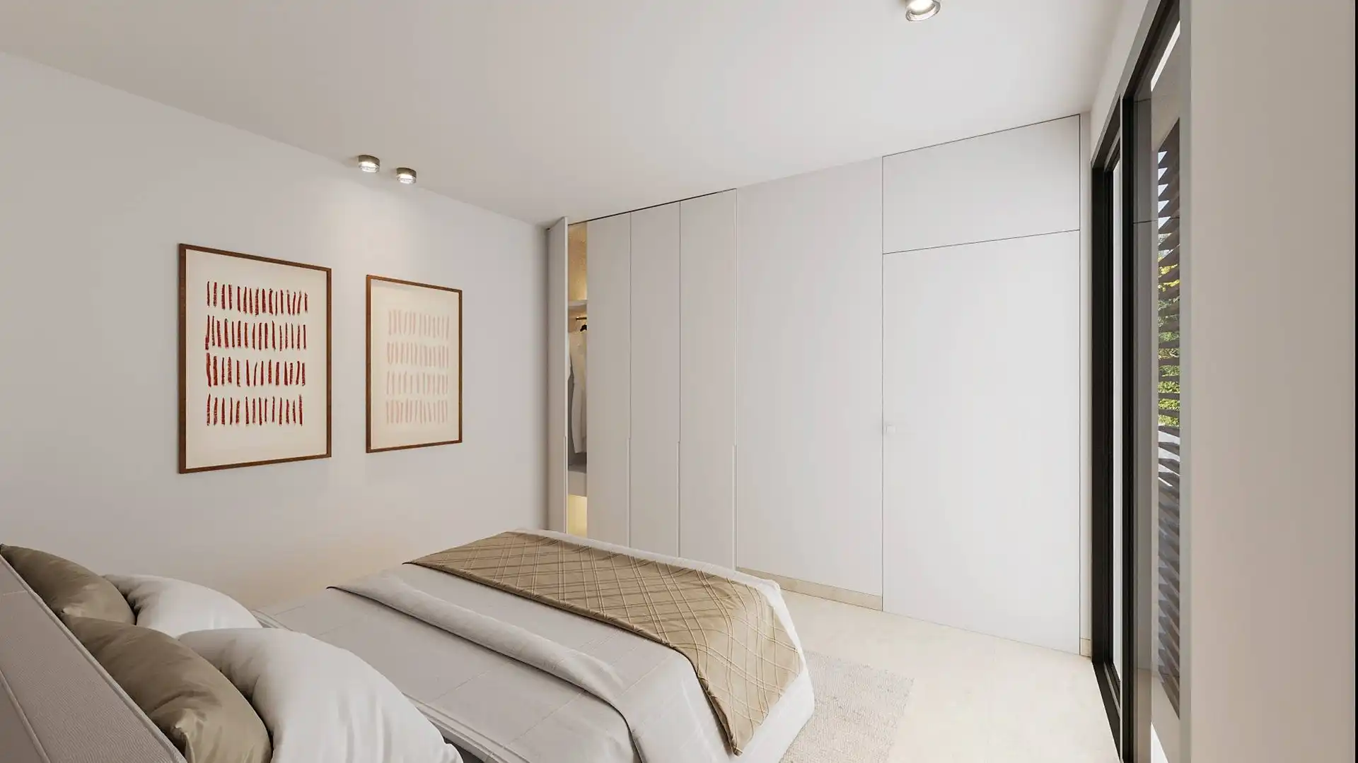 Habitación de Planta baja en venta en Estepona con Aire acondicionado, Calefacción y Jardín privado