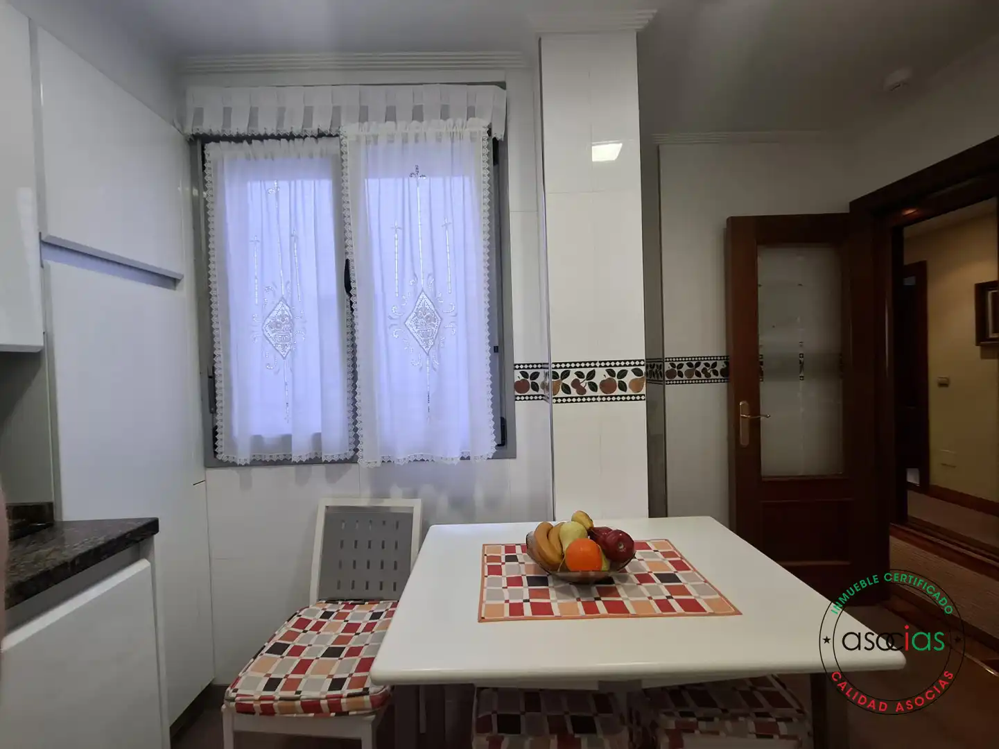 Küche von Wohnung zum Verkauf in Gijón  mit Heizung, Terrasse und Abstellraum