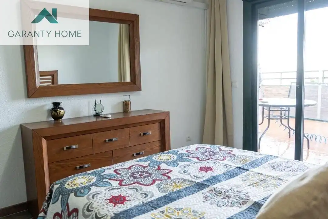 Bedroom of Flat for sale in Torrox  with Air Conditioner, Private garden and Terrace