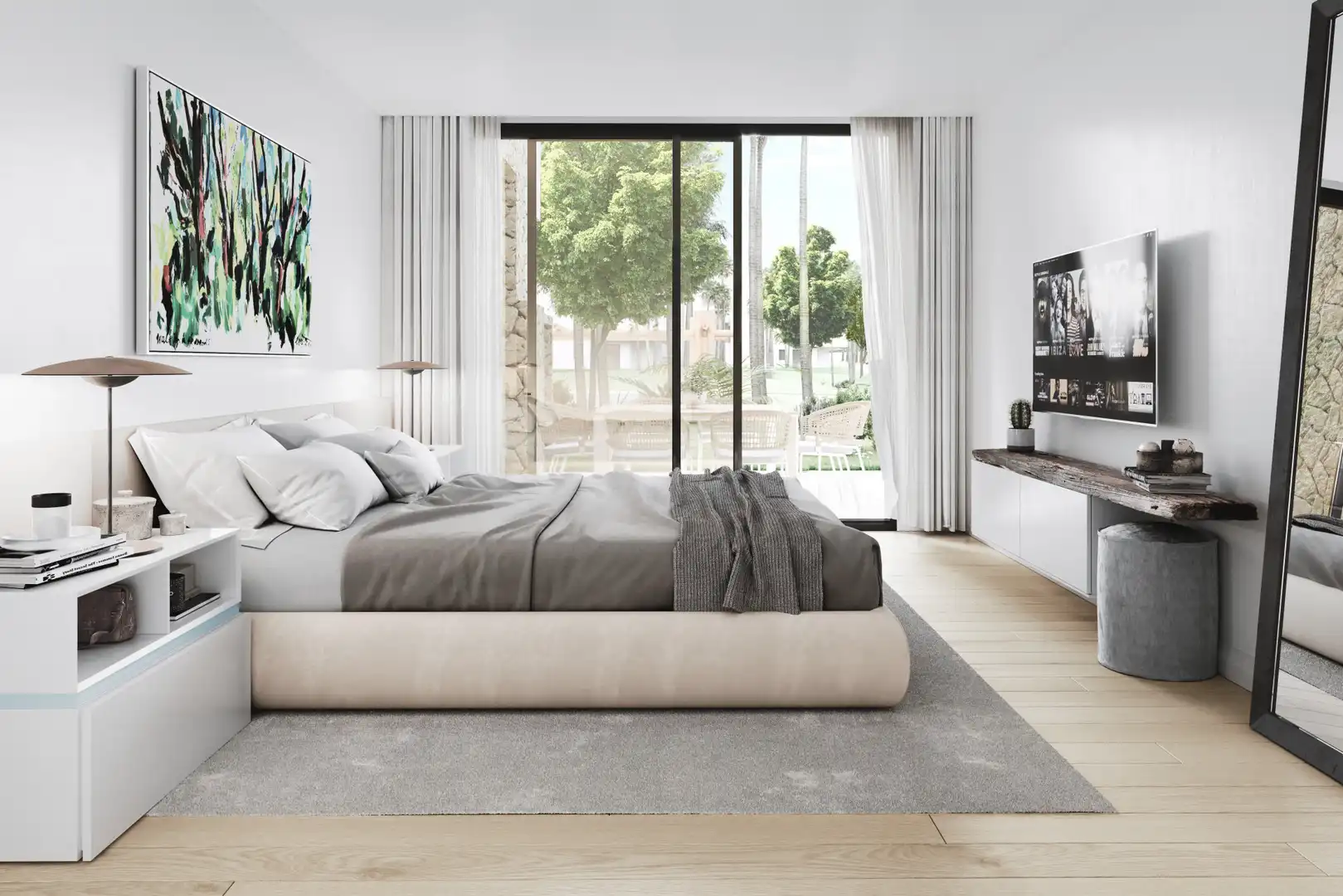 Bedroom of Attic for sale in Estepona  with Air Conditioner, Heating and Terrace