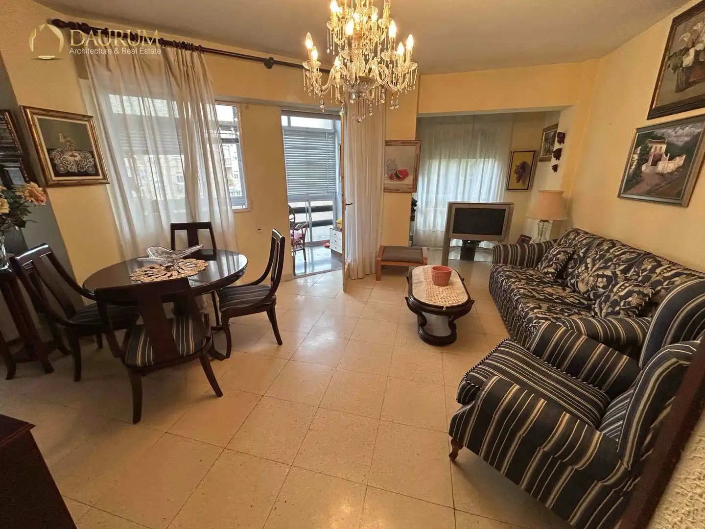Sala de estar de Piso en venta en Málaga con Terraza y Amueblado