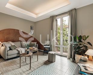 Living room of Apartment to rent in  Barcelona Capital  with Air Conditioner, Heating and Furnished
