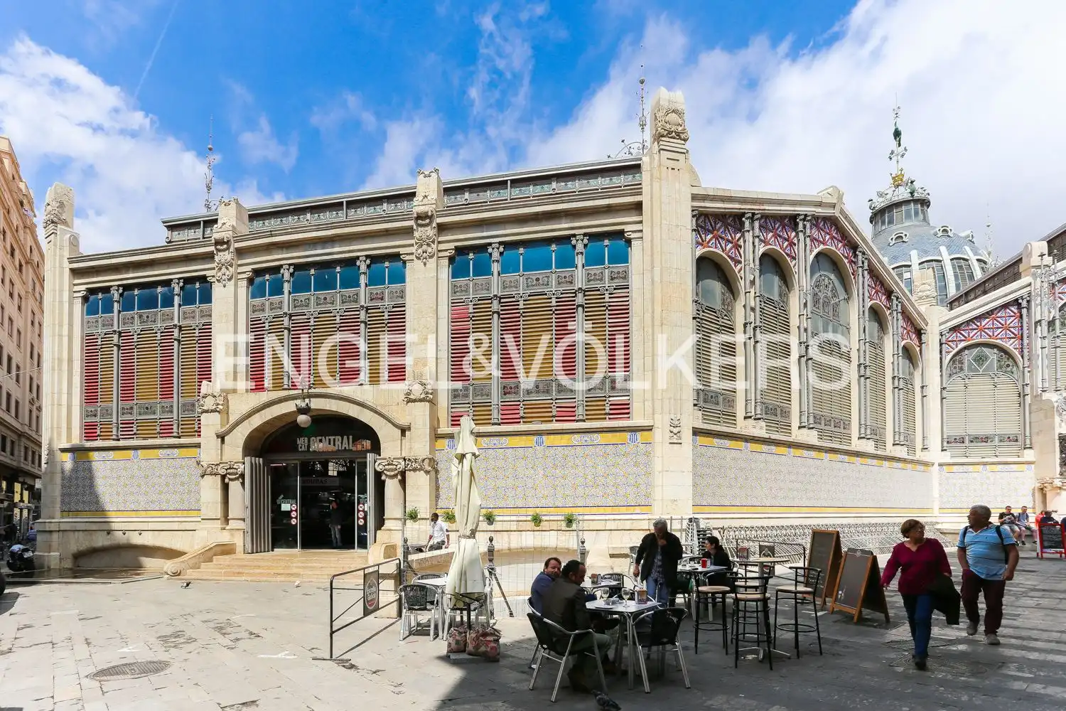 Exterior view of Flat for sale in Valencia  with Air Conditioner, Heating and Parquet flooring