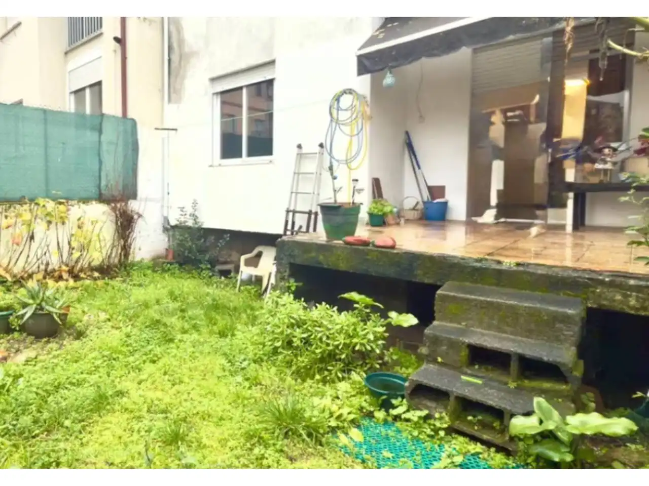 Garden of Flat for sale in Ourense Capital   with Heating, Private garden and Parquet flooring