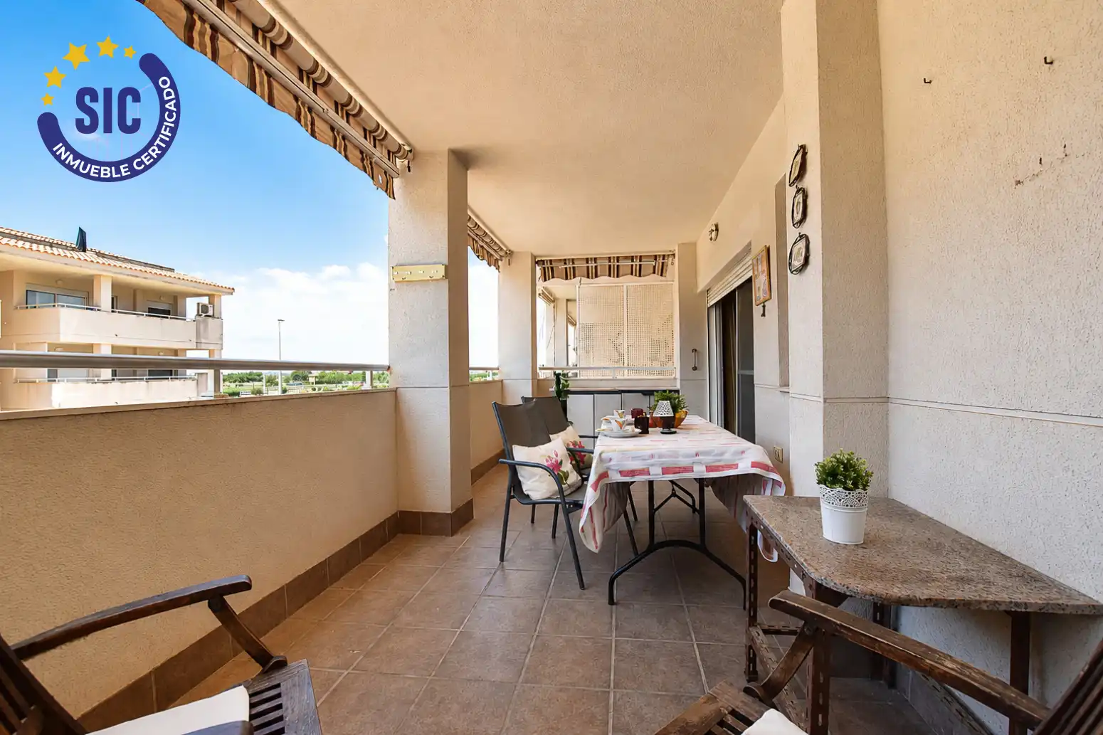 Terrasse von Wohnung zum Verkauf in Puçol mit Heizung, Terrasse und Abstellraum