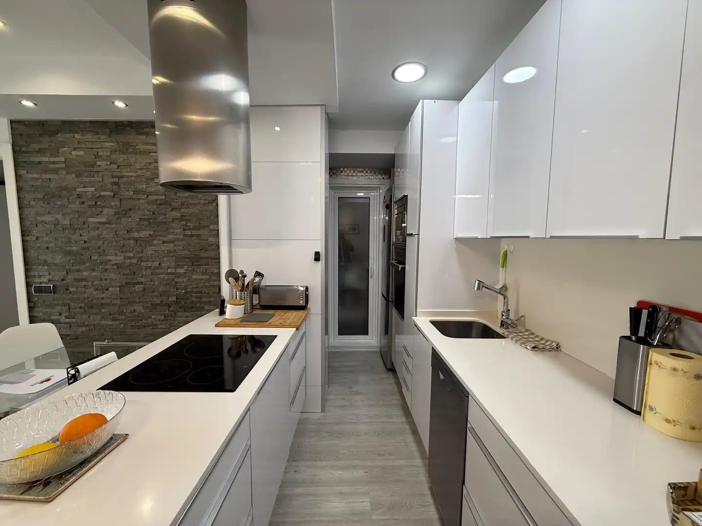 Cocina de Piso en venta en Barcelona con Aire acondicionado, Amueblado y Balcón