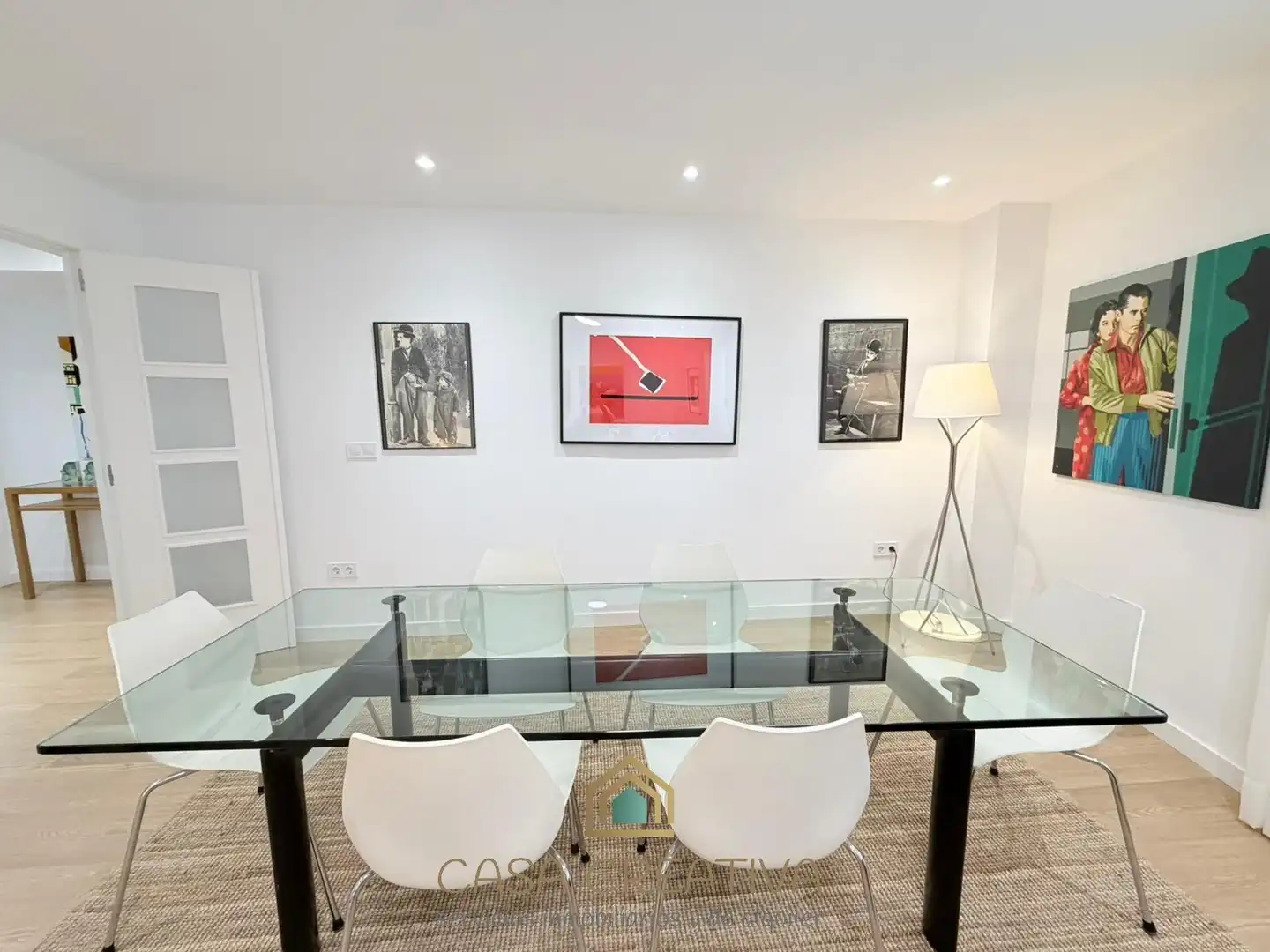 Comedor de Piso de alquiler en Valencia con Aire acondicionado, Calefacción y Terraza