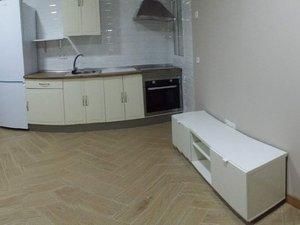Kitchen of Flat for sale in  Madrid Capital  with Air Conditioner, Heating and Furnished