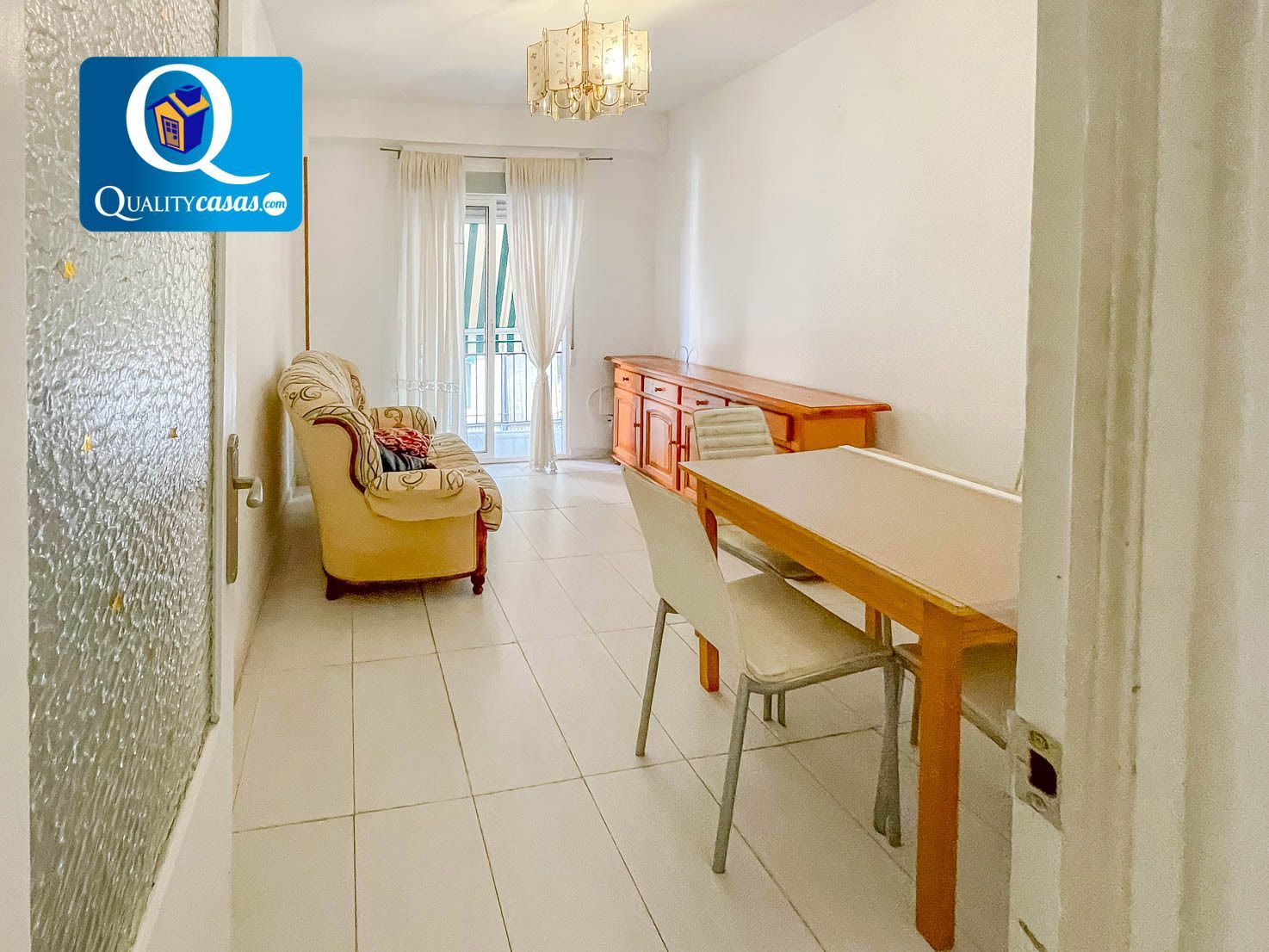 Vista exterior de Pis de lloguer en Alicante / Alacant amb Balcó