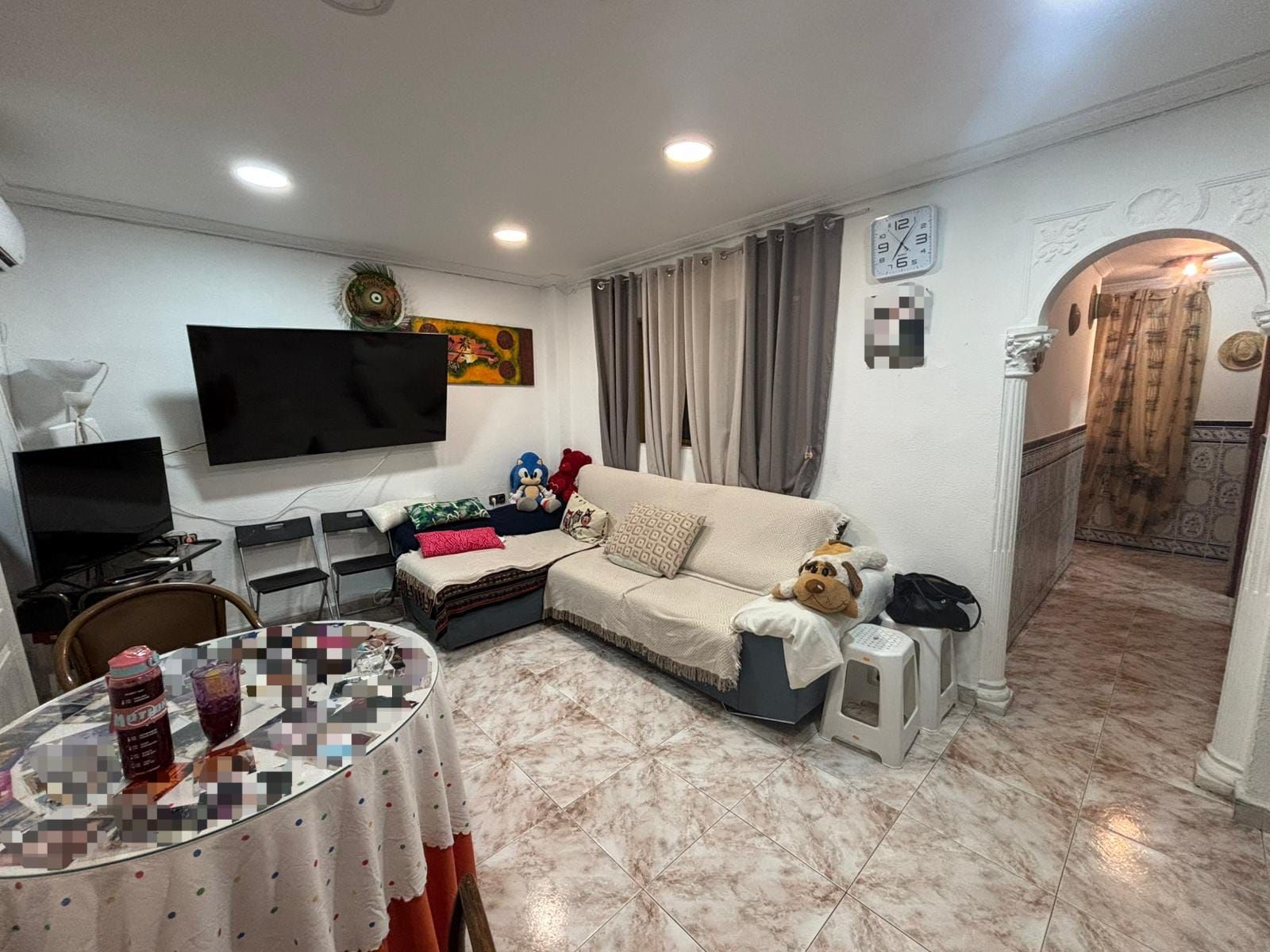 Living room of Flat for sale in  Sevilla Capital  with Terrace