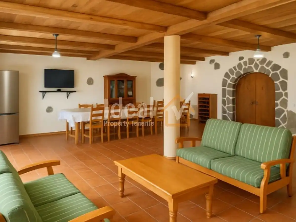 Living room of Houses for sale in El Rosario  with Private garden, Terrace and Swimming Pool