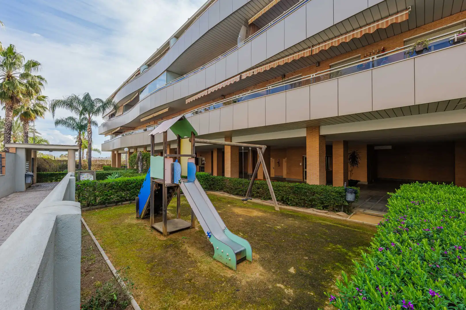Exterior view of Apartments for sale in Málaga  with Air Conditioner, Terrace and Swimming Pool