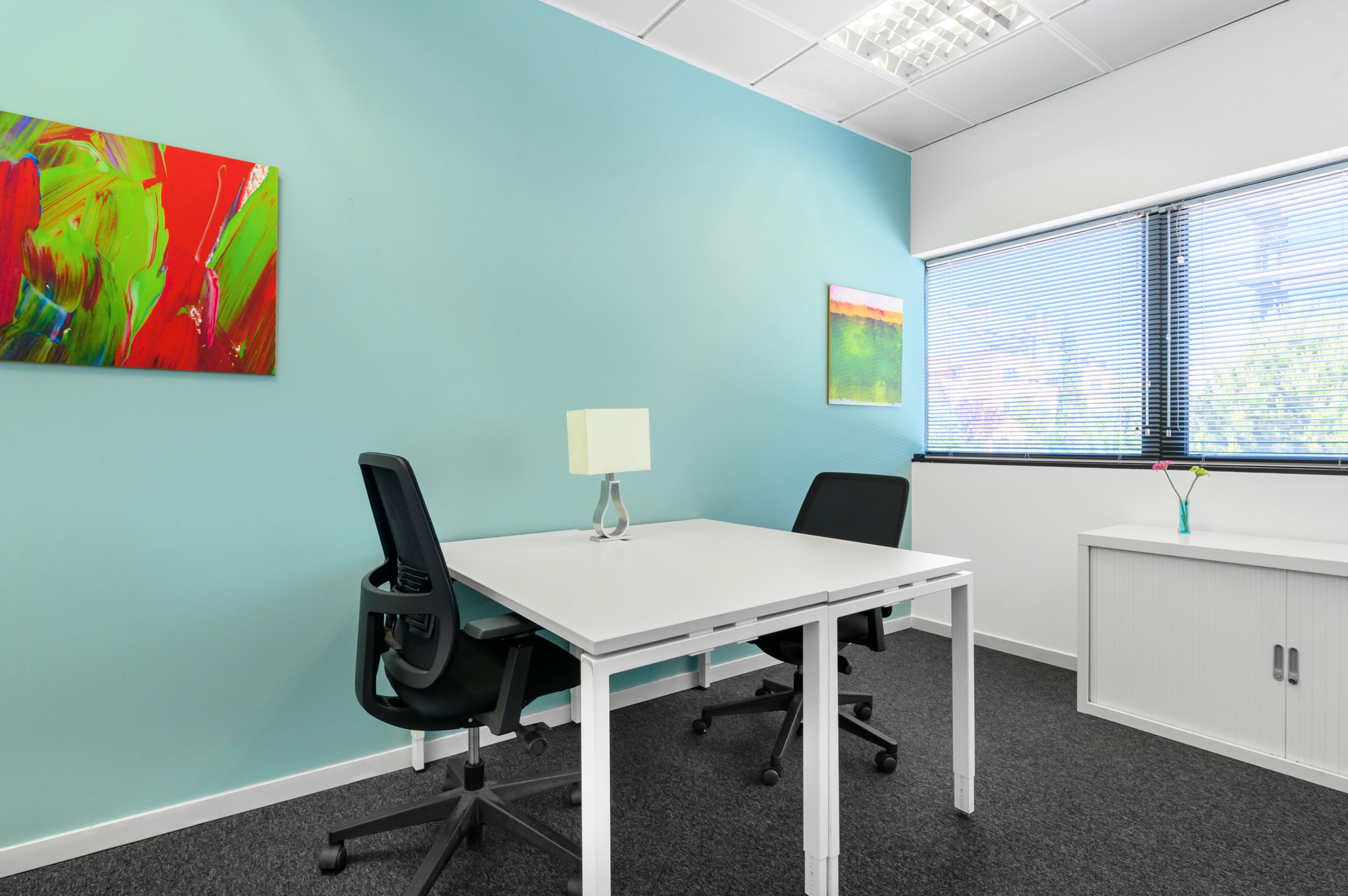 Oficina de lloguer en Las Rozas de Madrid amb Aire condicionat, Calefacció i Moblat