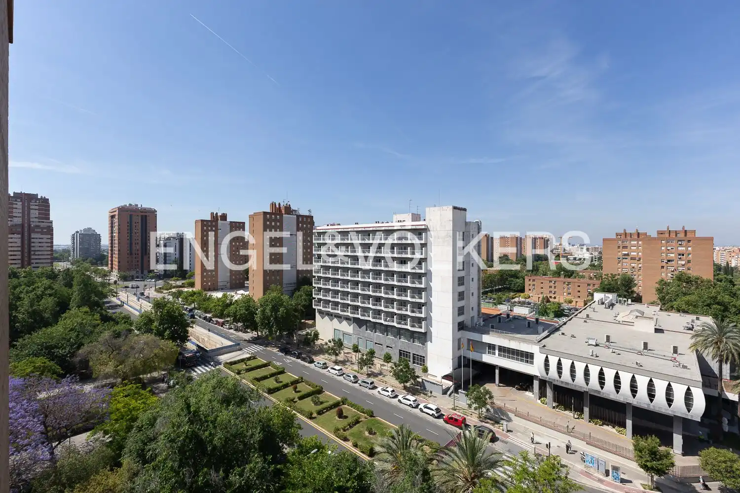 Vista exterior de Piso de alquiler en Valencia con Aire acondicionado y Calefacción