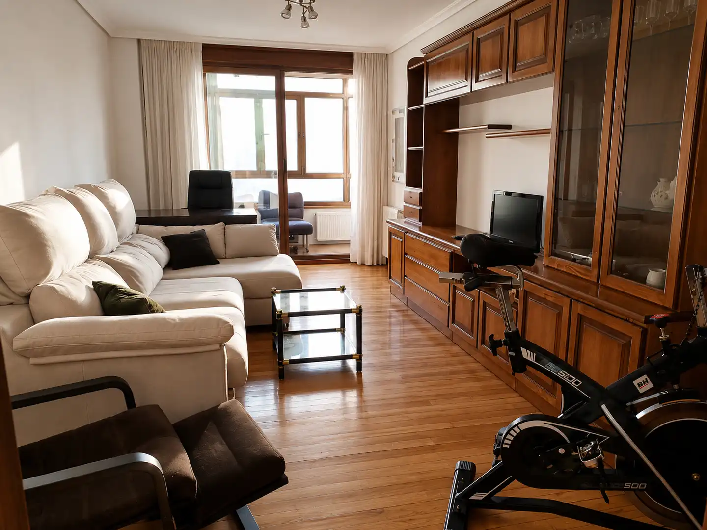 Sala de estar de Piso de alquiler en Suances con Calefacción, Terraza y Amueblado
