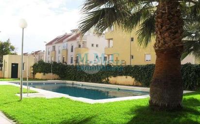 Swimming pool of Flat for sale in Roquetas de Mar  with Air Conditioner