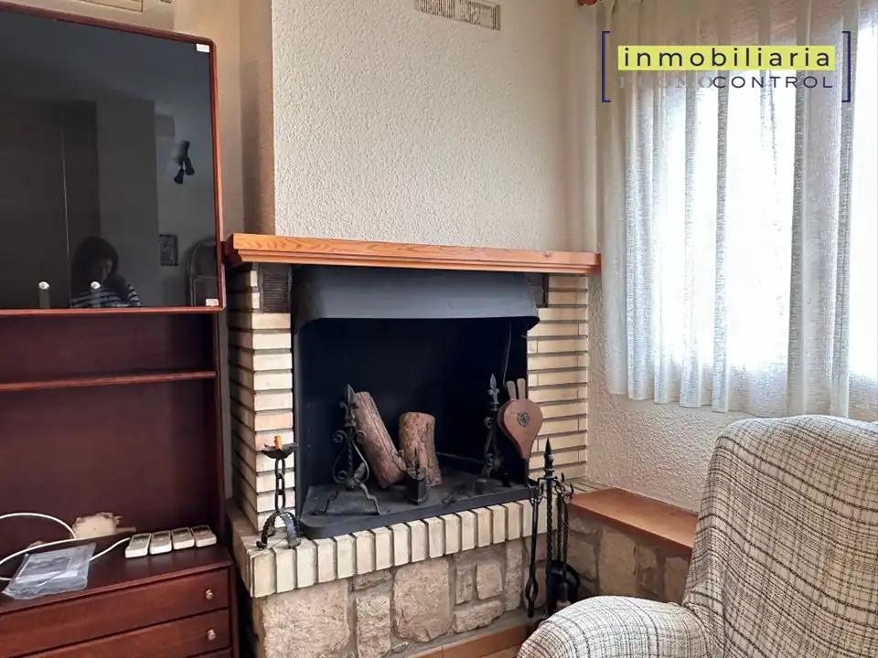 Living room of Flat for sale in Zuera  with Air Conditioner, Heating and Terrace
